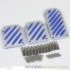 Ri-97910 Racerinnovation Aluminum Manual Shift Car Foot Pedal Cover Pads