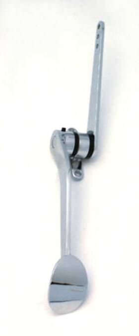 Ss9507 Rpc Chrome Spoon Style Throttle Pedal Universal Rat Rod