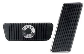 Ppk10 Rrp Pedal Pad Set For 1968 Ford Mustang With Auto Transmission And Disc Brakes