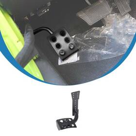Rt-tcz20211540 Rt-tcz Dead Pedal Driver Foot Rest Pad Kick Panel For Jeep Wrangler Jk Jku Accessories