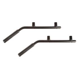 13505.42 Rugged Ridge For Jeep Wrangler Jk 2018 Black Rear Grab Handles