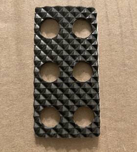 05-2902-c09505b Saleen 2004 2005 Ford Focus N2o S121 Gas Accelerator Pedal Rubber Insert Nos New