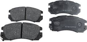 Eb503438 Sawyer Auto Replacement Front Nao Brake Pad Set For 1991-1996 Subaru Legacy Wagon With