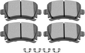 066622 Scitoo Pro Rear 4pc Brake Pads - Audi Fit Tt/t3 Quattro A3/a6/a4 Vw