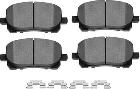 066649-5206-1831169184 Scitoo Ceramic Discs Brake Pads 4pcs Front Fit For 2003 04 05 06