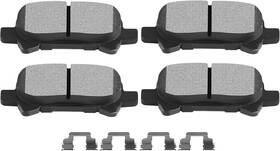 105517 Scitoo Ceramic Discs Brake Pads Rear Fit For 2000-2007 Toyota