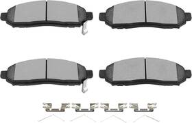 153872-5336-1103145831 Scitoo D1548 Ceramic Brake Pads Sets Front With Hardware Replacement For