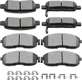 807437-5206-1958301 Scitoo Ceramic Front Rear Disc Brake Pad Set Fit For 2003-2005 Infiniti