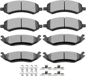 807453-5206-1656220665 Scitoo D1084 D967 Front Ceramic Rear Semi-metal Brake Pad Sets Fit For