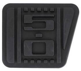 93l002 Scott Drake 1979-93 Ford Mustang Brake Pedal Pad Automatic Transmission 5.0 Logo