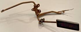 C7zz-9725-a Scott Drake Used Oem 67-68 Mustang / Cougar 390/428 Shaft-throttle Linkage And Pedal Assembly