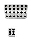 931100 Set 06-08 Liquid Solid Mustang Billet Pedal Putco Design Street