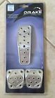 Mo-180003-m Set Billet Dodge Challenger Muscle 3 Manual Drake Cars Covers Pedal Aluminum