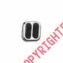 Sg-6009 Lokar Chromed Steel Dimmer Switch Cover