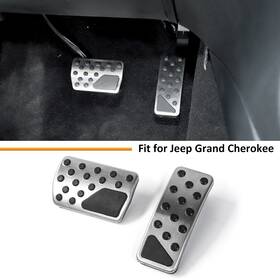 Shineka20250417x10631 Shineka Non-slip Gas Brake Pedal Cover Foot Pad Kit For Jeep Grand Cherokee Accessories