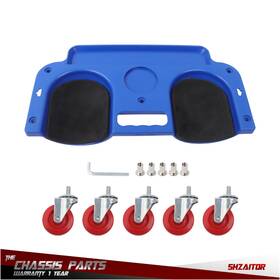 Ie2107443es Shzaitor Rolling Knee Creeper Pad Foam Padded With Tool Tray 5 Swivel Castor Wheels