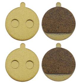 Sp-emm889-b Sing F Ltd 4pcs Scooter Brake Pads Compatible With Kugoo 24x21x4mm Gold