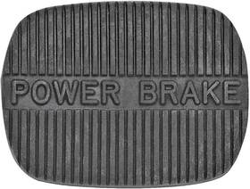 W20651 Soffseal 1958-65 Chevrolet Brake Pedal Pad - With Man Trans Power