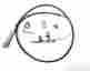 Sp6050 Pirate Mfg 57 Kick Down Cable Kit 700 R4 Braided Stainless Steel Chevy Gm Sbc Bbc