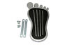 Sp8220 Pirate Mfg Rat Rod Chrome Plated Barefoot Throttle Pedal