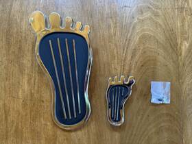 0058220 Spc 0058220/21 Hot Rod Foot Gas Pedal Cover And Little Dimmer Switch