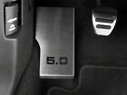 98206 Speed Form Dead Pedal Cover 5.0 Logo 05-14 Mustang
