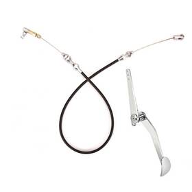 9100640 Speedway Motors Spoon Accelerator Throttle Pedal And 24 Inch Universal Cable