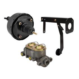 9102687 Speedway Motors Under-dash Brake Pedal Mount With Booster And Master Cylinder
