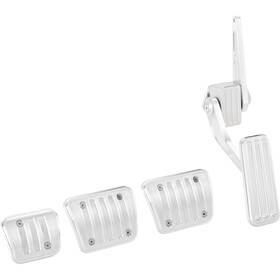 91098222-mt-brsh Speedway Motors 1967-1970 Fits Chevy C10 Billet Aluminum Manual Pedal Pad Kit-brushed