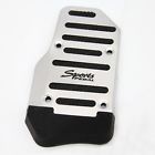 Sports Cover Silver Universal Kit Black Pedal Automatic -slip Pad