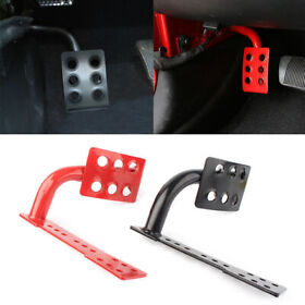 Stainless Dead Pedal Left Side Foot Rest Kick Panel For Jeep Wrangler Jk 2007-17