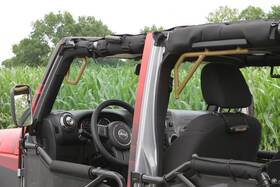 J0041257 Steinjager Grab Handle Kit Wrangler Jk 2007-2018 Rigid Design Front And Rear For