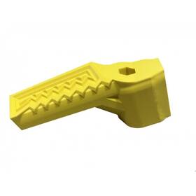 Steinjager J0060884 For Jeep Wrangler 2018-2026 Plastic Design Yellow Foot Pegs