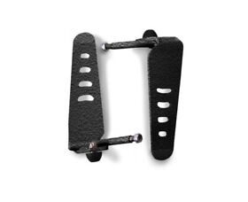 J0043891 Steinjager Metal Style Foot Peg Kit-texturized Black For Wrangler Tj