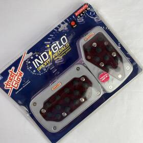 Streetglow 798696961254 Street Glow Indiglo Electro Red Luminescent Glowing Pedals - New