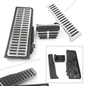 Successsss 550749136886 Stainless Steel Car Automatic At Pedal For Vw Jetta Mk6 2012-2016 Lhd