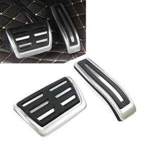 Successsss 550749545572 2x Car Fuel Brake Pedal Cover Fit Vw Touareg Porsche Cayenne Audi Q7 Sq7