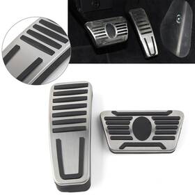 Successsss 550749618771 Gas And Brake Pedal Pad Cover Kit Fit Maserati Levante 17-21 Quattroporte Ghibli