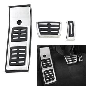 Successsss 550749628558 Lhd Foot Rest Brake Gas Pedals Cover Fit Audi Q5 2017-2022 For Sq5 Q5l 2018-2022