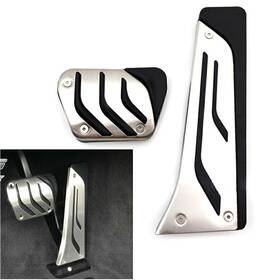 Successsssusa 550745692362 2pcs Car Foot Gas Brake Pedals Cover Kit For Bmw 1/2/3/4/5/6/7/8 Series