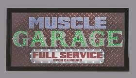 79567 Summit Gifts Racing Muscle Car Led Sign