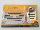 Suv Cover Gas Chrome Brake Car Pads Foot Automatic Plated Pedals Metal Truck