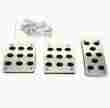 T20544 Tirol New General Non Slip Auto Brake Aluminium Manual Car Pedals Accelerator Br
