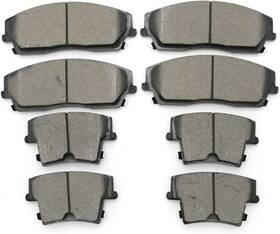 Tl-bp-00007 Talamoyi Ceramic Brake Pads 8pcs Front Rear Set D1056-7962 D1057-7964 Fit For