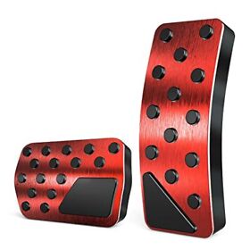 Tdofyh Aluminum Alloy Pedal Cover For Jeep Grand Cherokee Dodge Durango