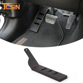Tesin20240422ab1426 Tesin Dead Pedal Left Side Foot Rest For Jeep Wrangler 2018-23 Jl Jt Black Accessories