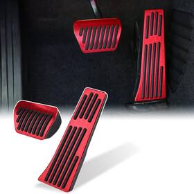 Thenice-bm1036 Thenice For Bmw 3 4 5 7 Series X3 X4 X5 X6 X7 Anti-slip Foot Pedals Red