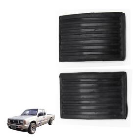 S-ts20428 Thesales2027 2 Pcs. Rubber Pedal Pad Brake Clutch For Mitsubishi L200 Cyclone Mighty Max 1989