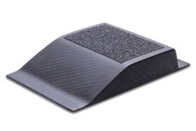 Tip4110 Ti22 Performance Heel Riser - 1 In Tall 4-1/2 Wide Non-skid Pad Carbon Fiber Each