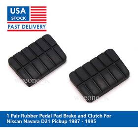 T2p-1477-nis098 Tkg 8130 Pairs Pedal Pad Fit Brake And Clutch Nissan D21 Frontier Pickup 1987 - 1995
